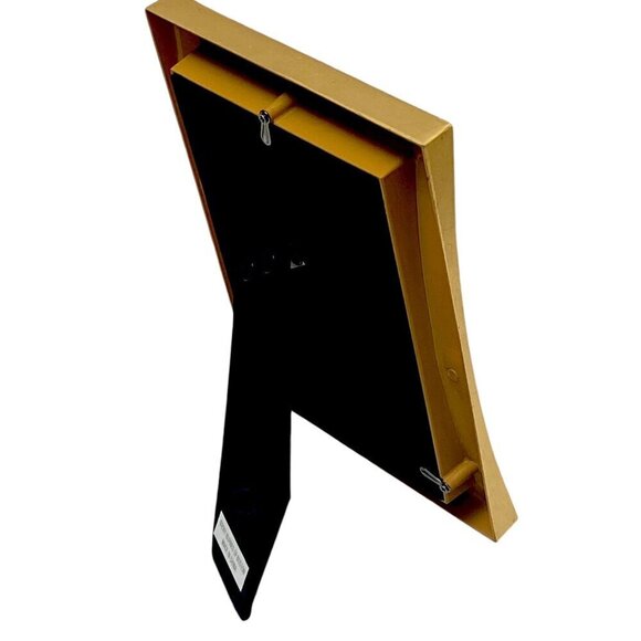 Terragrafics Gold Leaf Frame for 4x6 Photo Metal Vintage Desk Frame - Picture 11 of 12